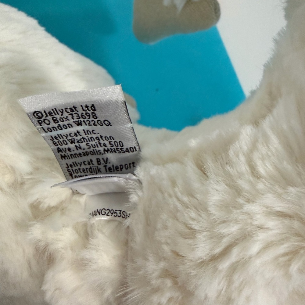 Jellycat snow dragon Large Authentic NWT - Picture 6 of 6